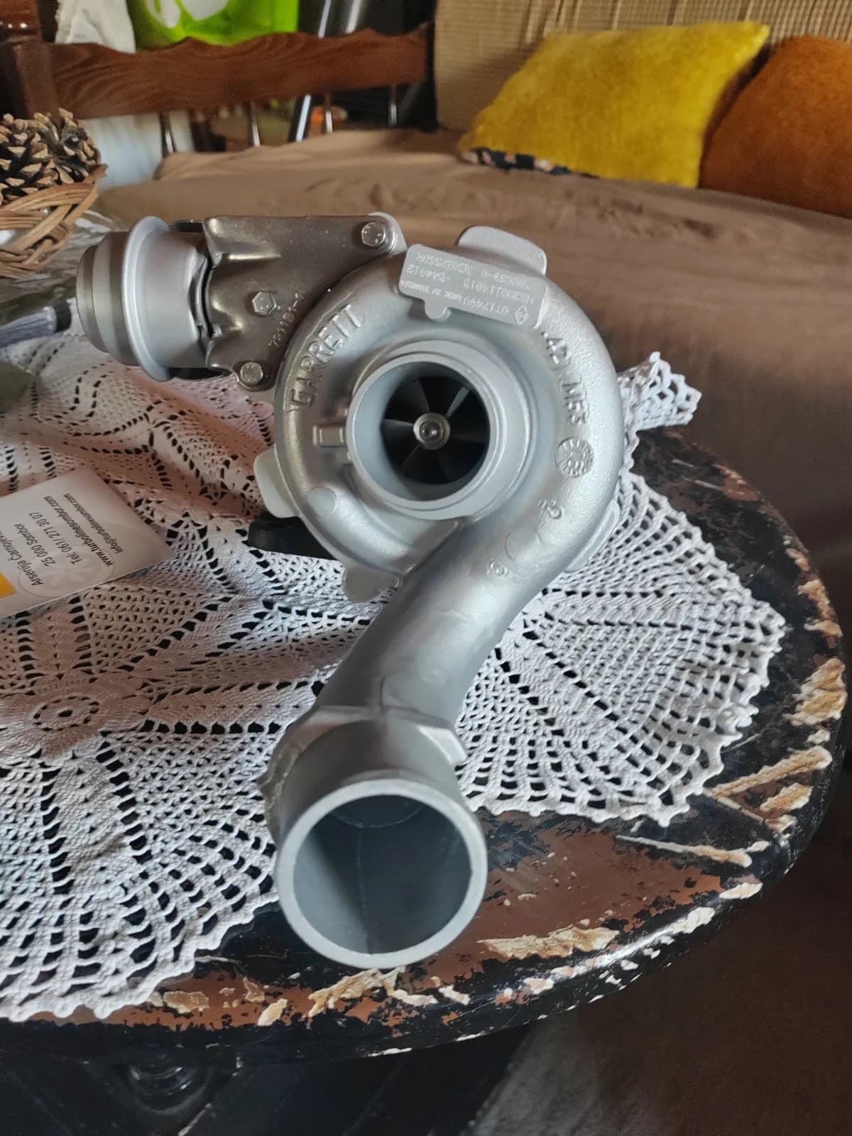 Turbina Renault Scenic 2 — Renault Scenic 2 2004 (fotografija 1 od 5)