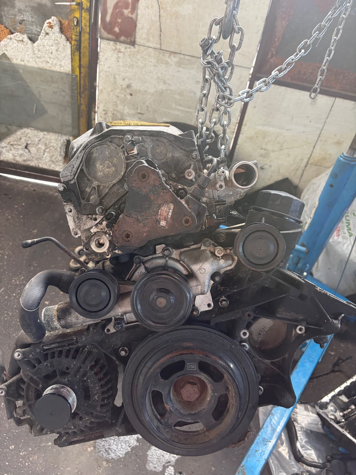 Motor OM646 — Mercedes E W211 2005 (fotografija 1 od 5)