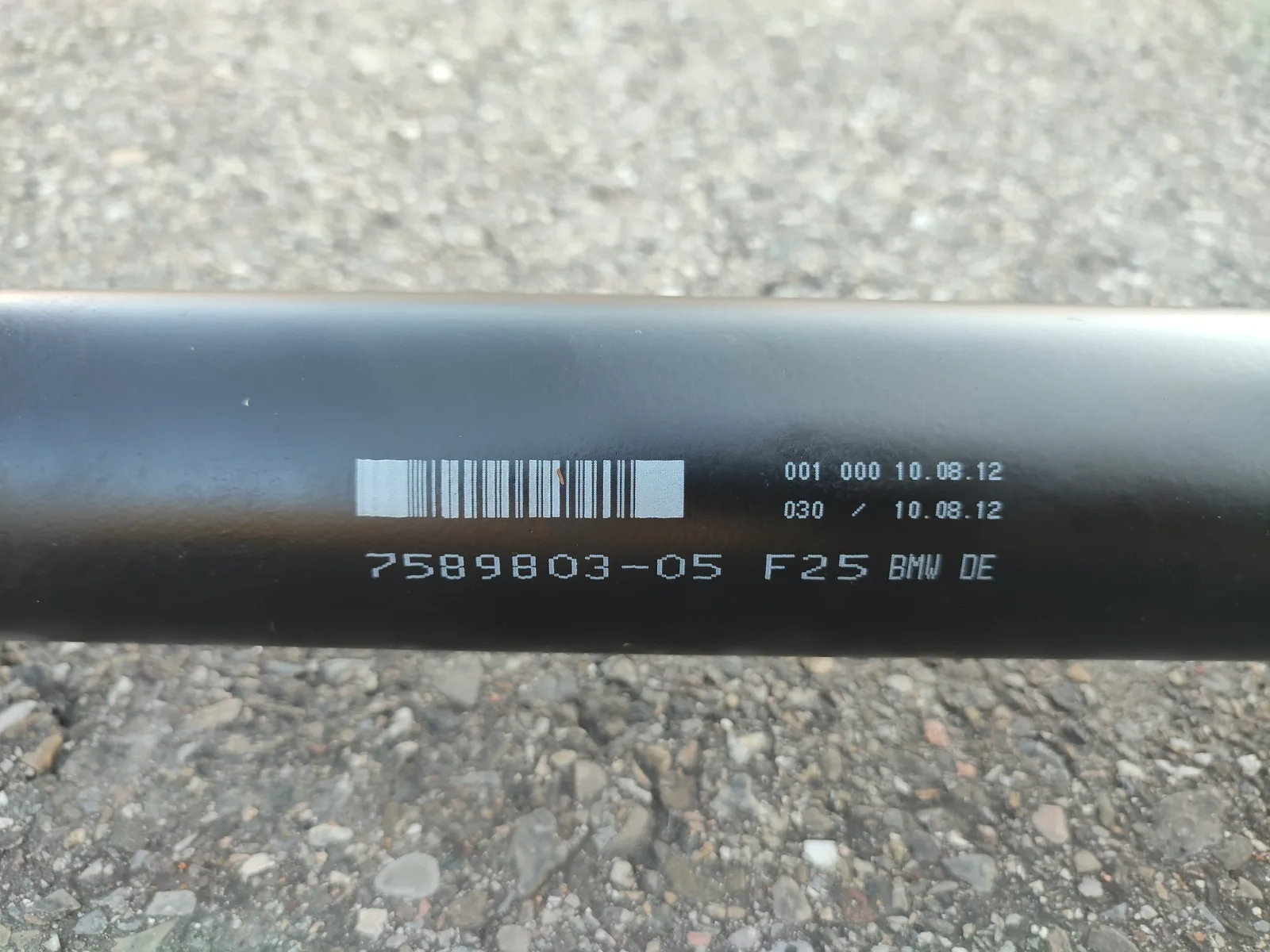 Kardan BMW x3 — BMW X3 F25 2013 (fotografija 1 od 5)