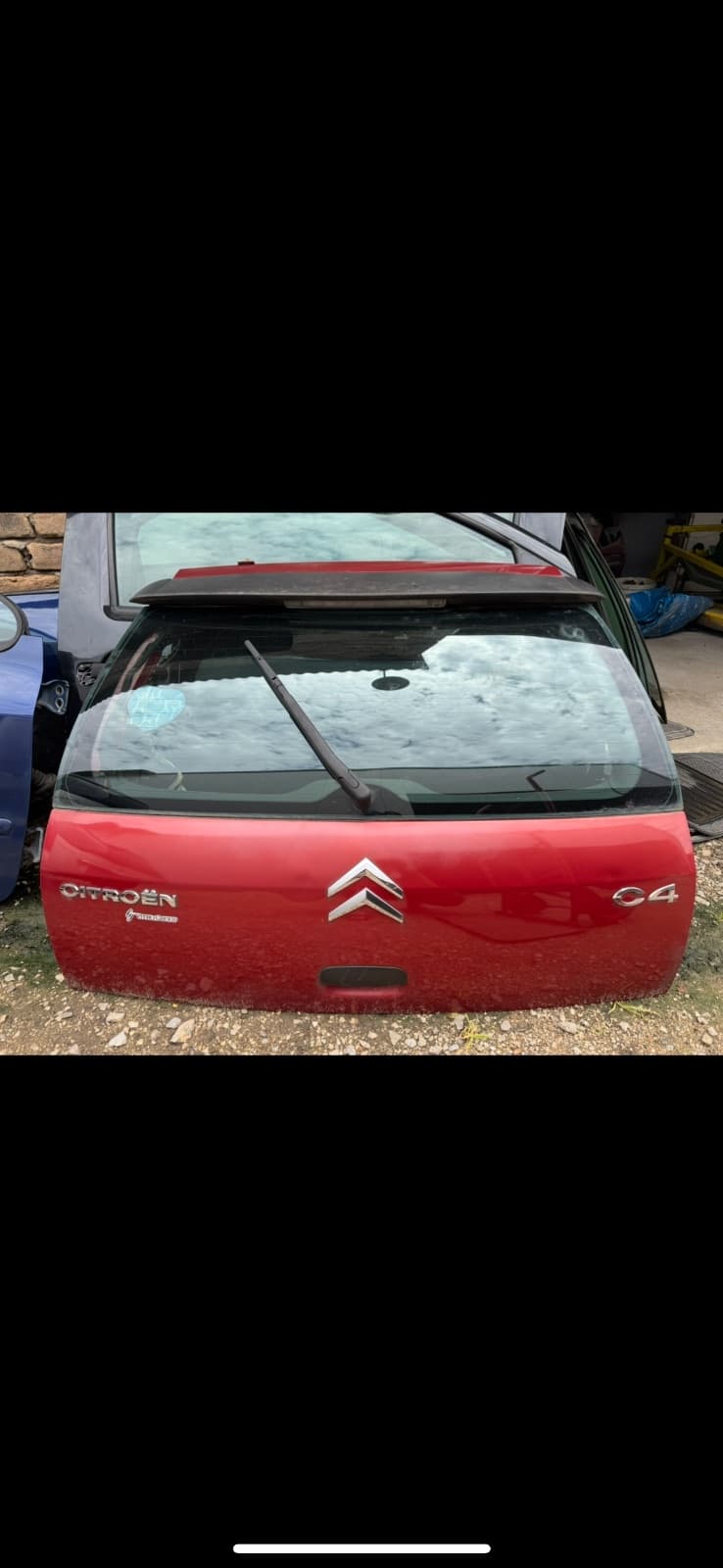 Gepek vrata staklo — Citroën C4 1