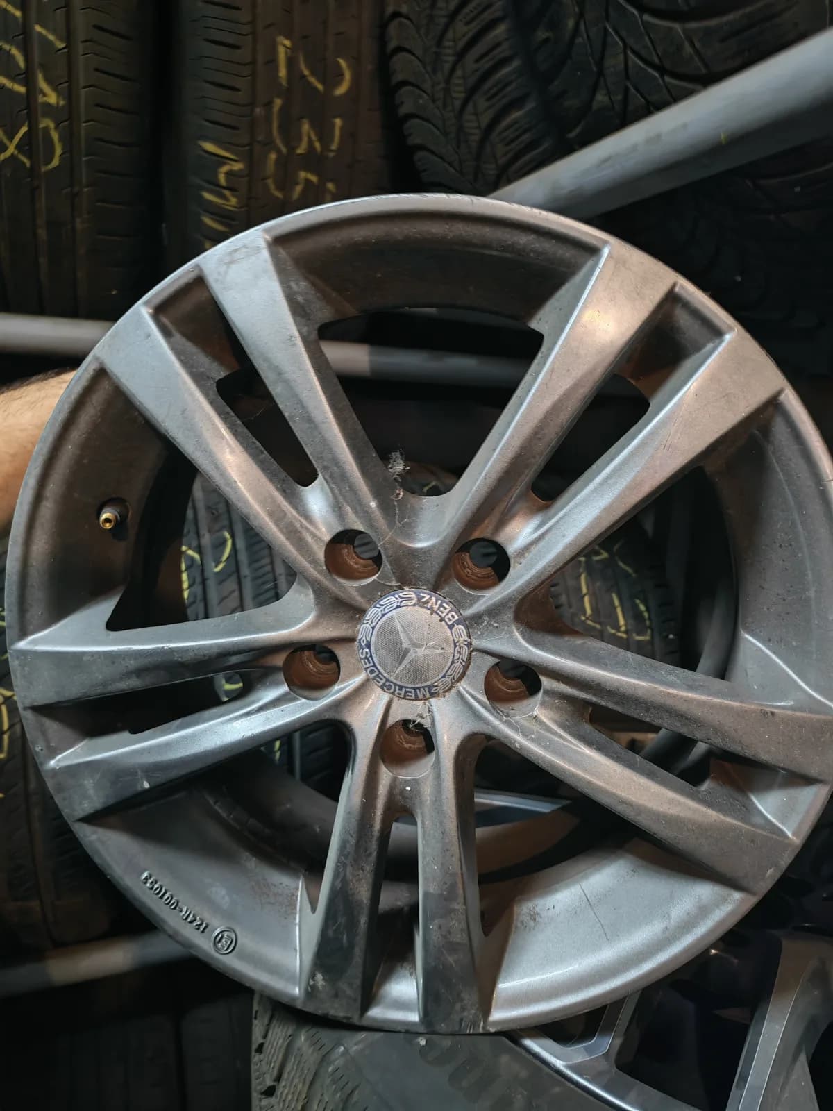 Alu felne Mercedes B W246 — Mercedes B W246 2012 (fotografija 1 od 2)