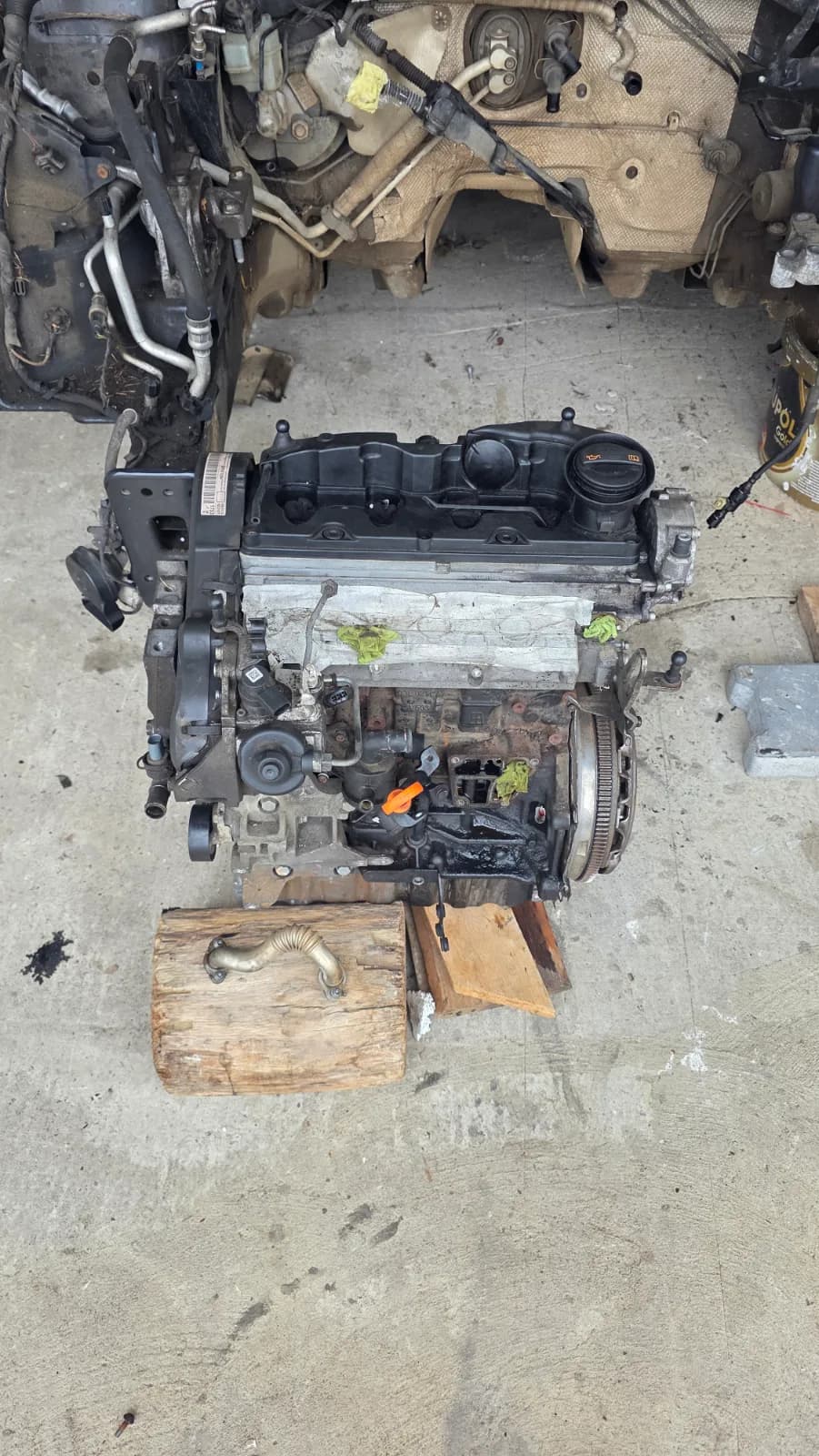 MOTOR 2.0 TDI 140KS CFF — Volkswagen Tiguan 5N 2012 (fotografija 1 od 3)