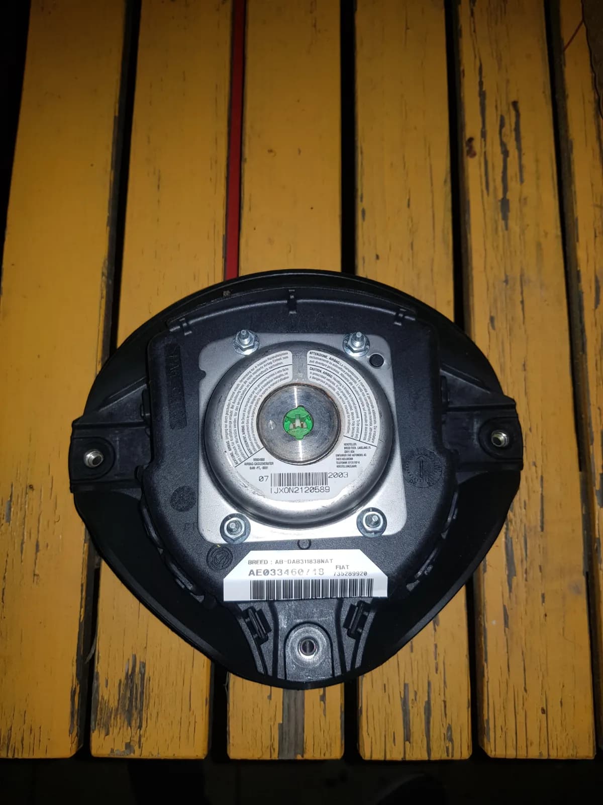 Airbag volana Alfa Romeo 147 — Alfa Romeo 147 2002 (fotografija 1 od 2)