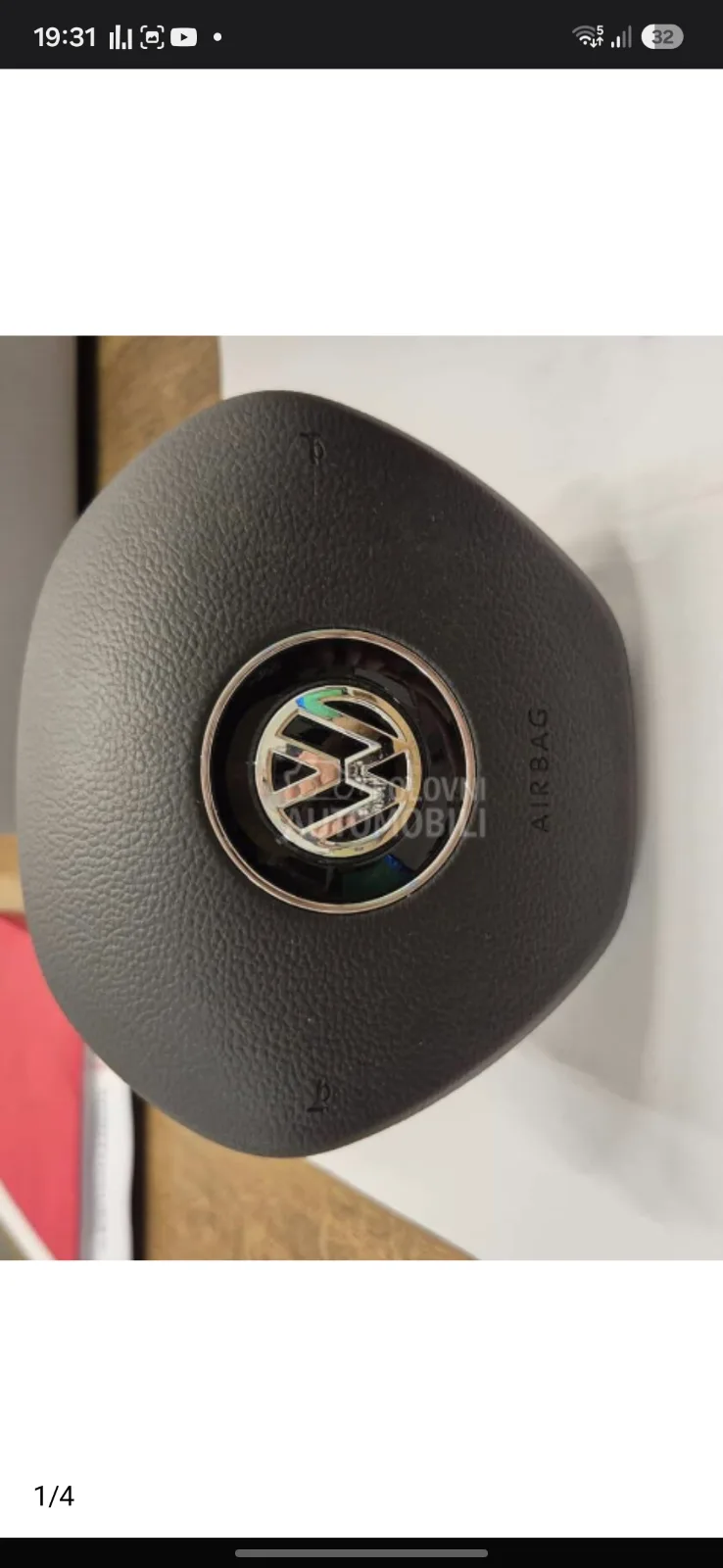 Airbag volana Volkswagen Passat B8 — Volkswagen Passat B8 2015 (fotografija 1 od 4)