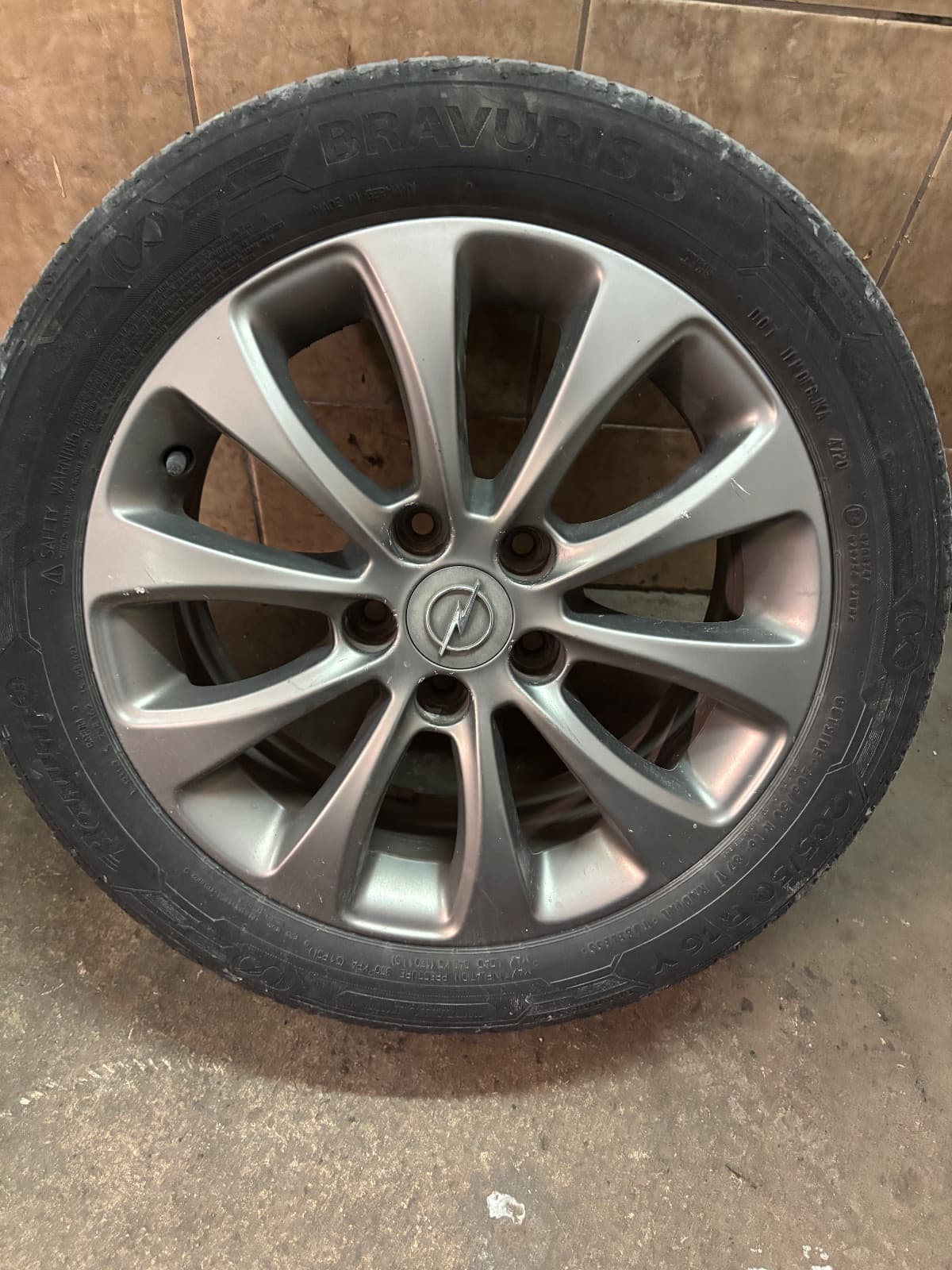 Alu felne Opel Meriva A — Opel Meriva A 2010 (fotografija 1 od 4)