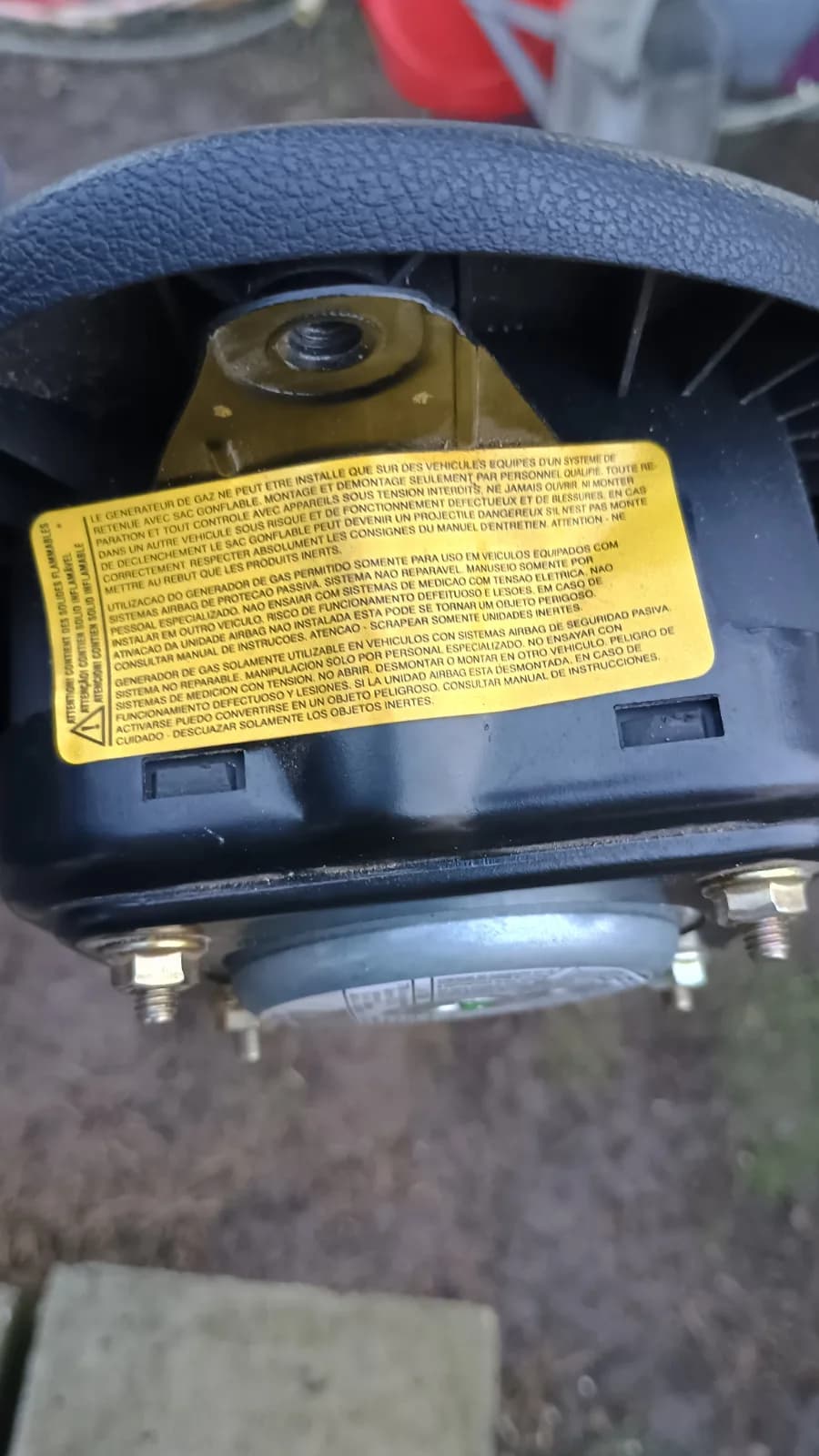 Airbag volana Fiat Punto 2 — Fiat Punto 2 2001 (fotografija 1 od 4)