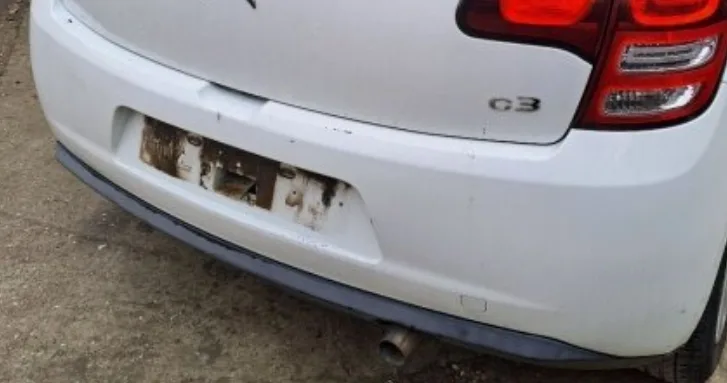 Zadnji branik Citroën C3 2 — Citroën C3 2 2015