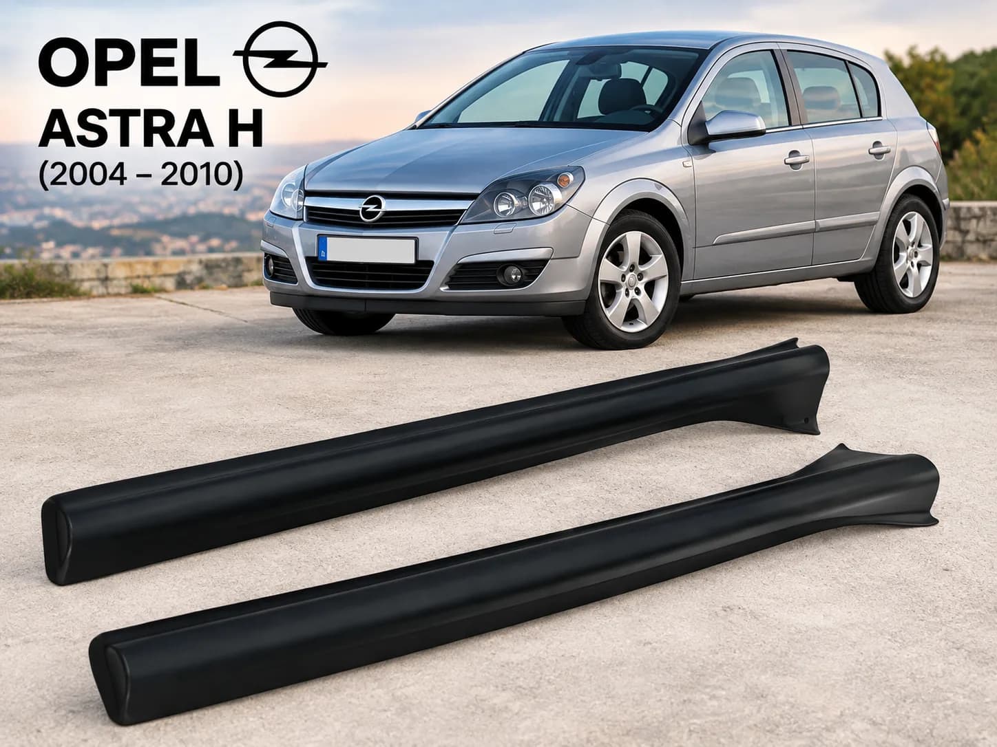 Keder gume lajsne na stubu između vrata — Opel Astra H