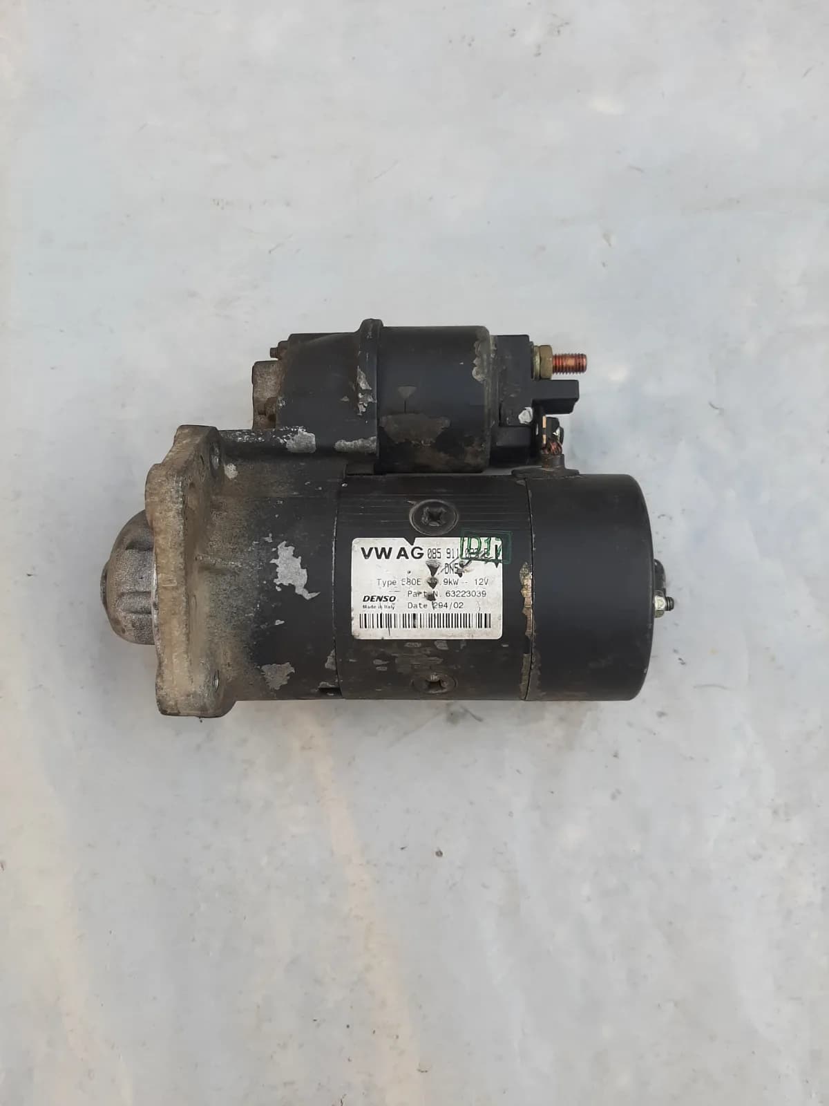 Anlaser za Volkswagen Lupo 1.4 — Volkswagen Polo 6N 2003 (fotografija 1 od 3)