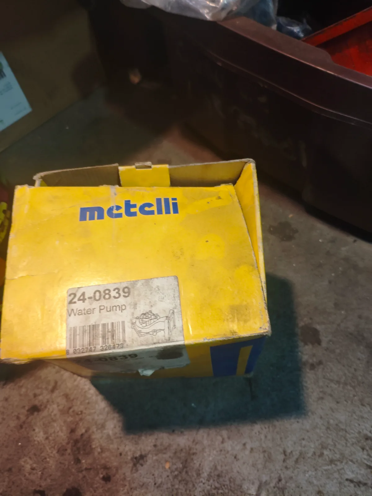 Vodena pumpa Ford Mondeo 3 — Ford Mondeo 3 2007 (fotografija 1 od 5)