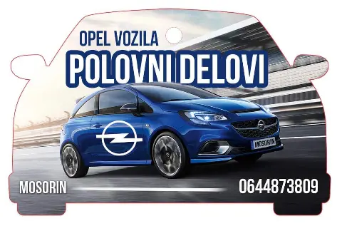 Opel Zafira B u delovima