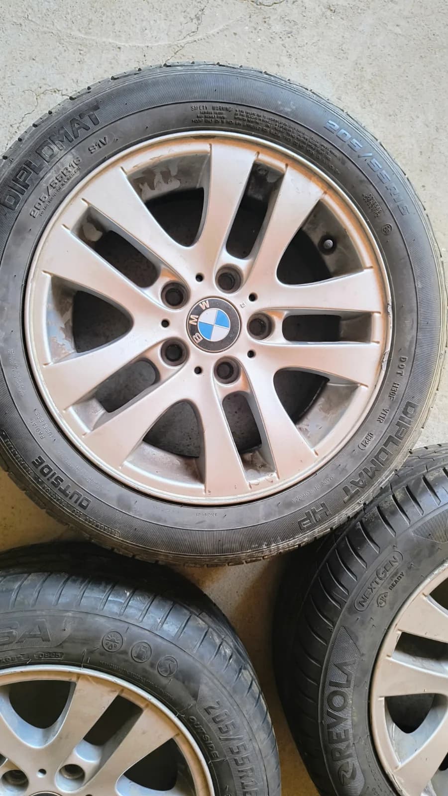 Alu felne BMW E90 — BMW E90 (fotografija 1 od 5)
